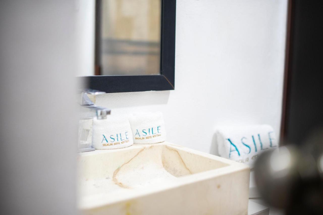 Asilé Hotel Boutique Bacalar Esterno foto
